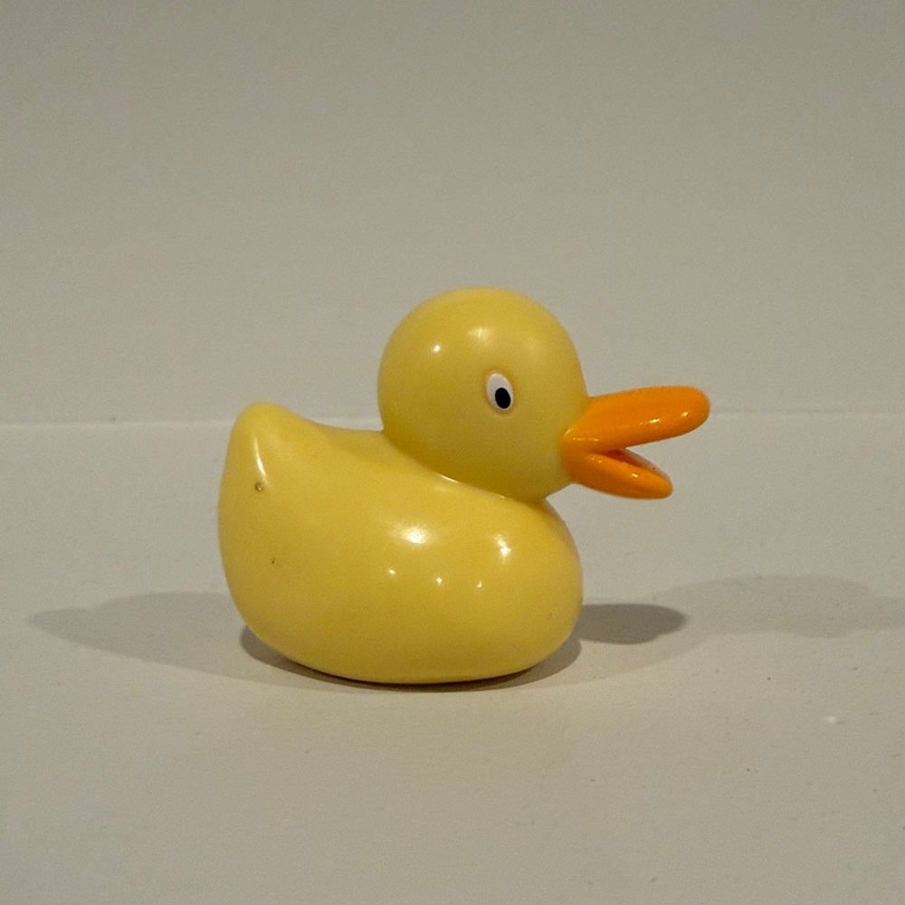 American Girl doll plastic duck figure      vintage toy toys dolls girls